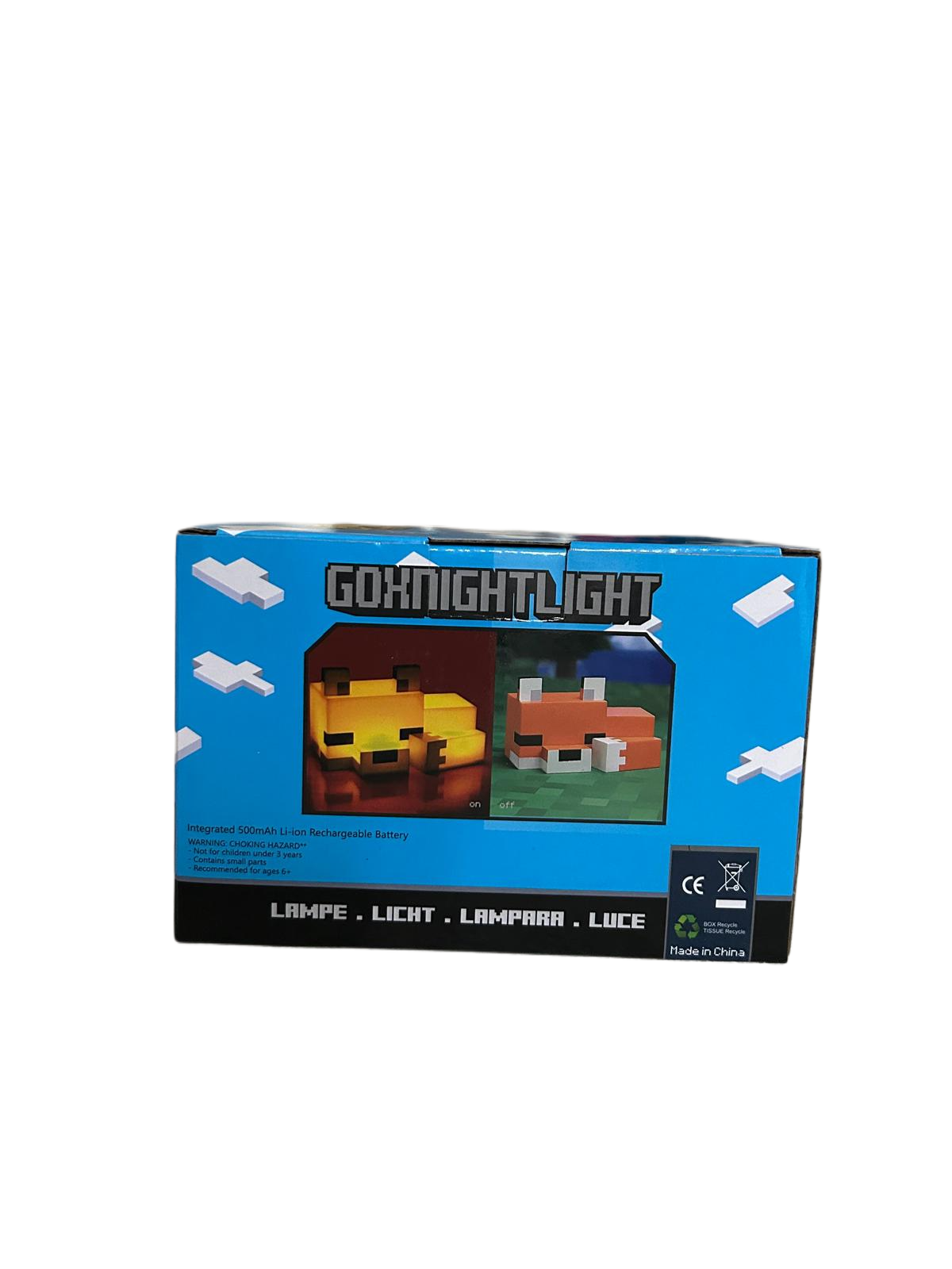 Minecraft Baby Fox LED Night Light